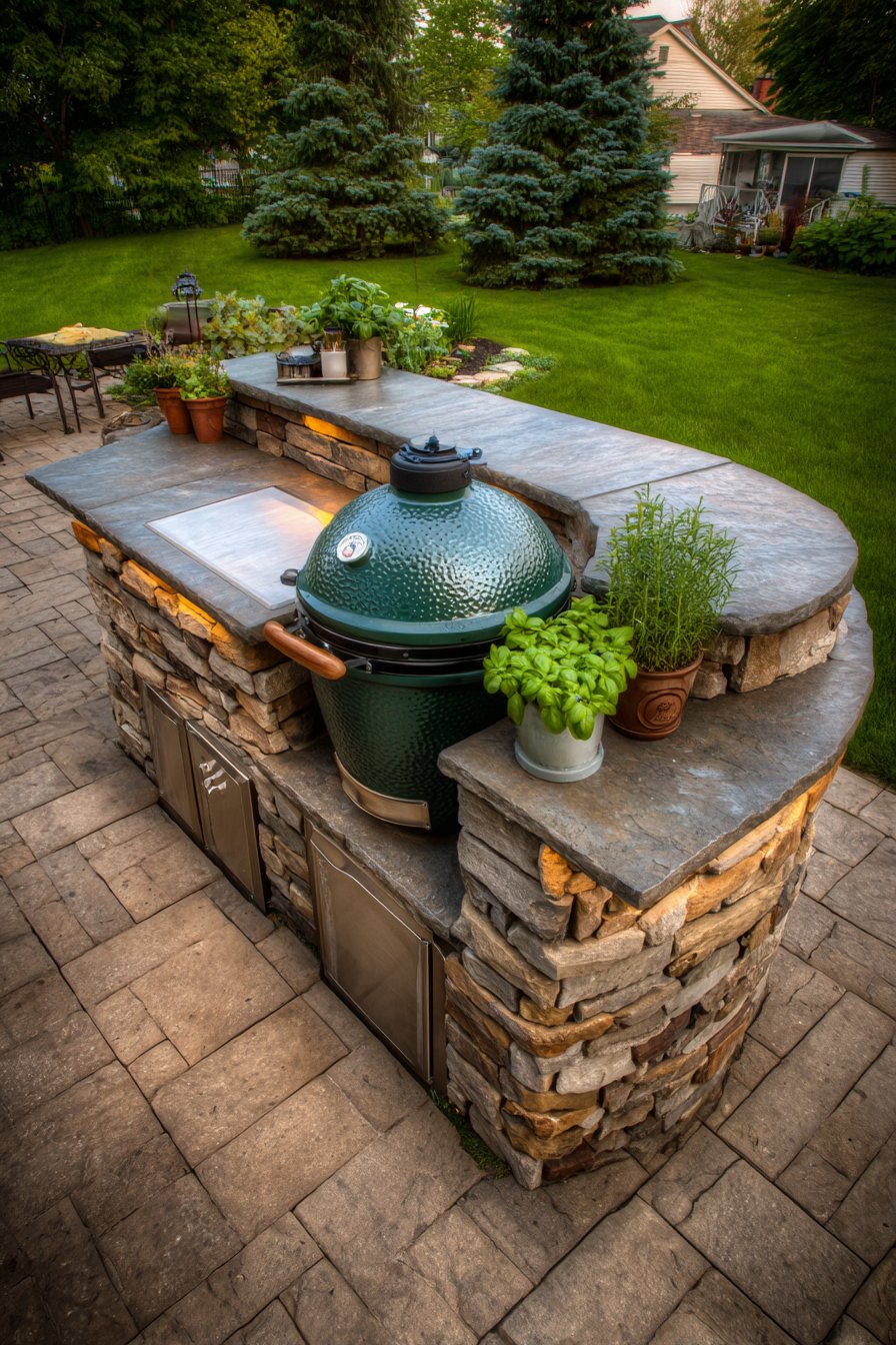 Big Green Egg Ceramic Grill Showcase