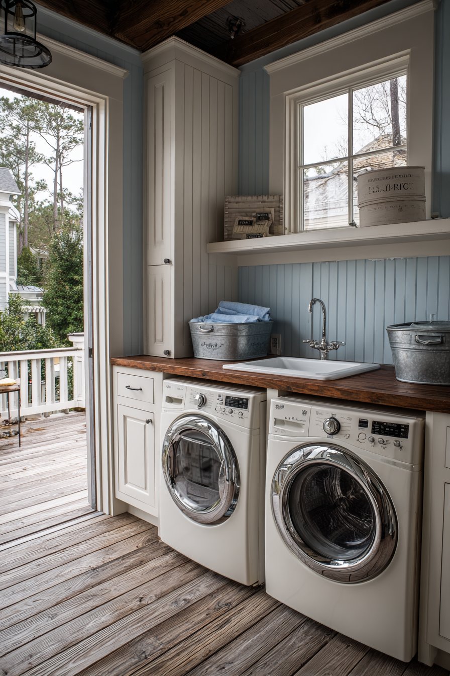 Converted Garden Shed Laundry Cottage