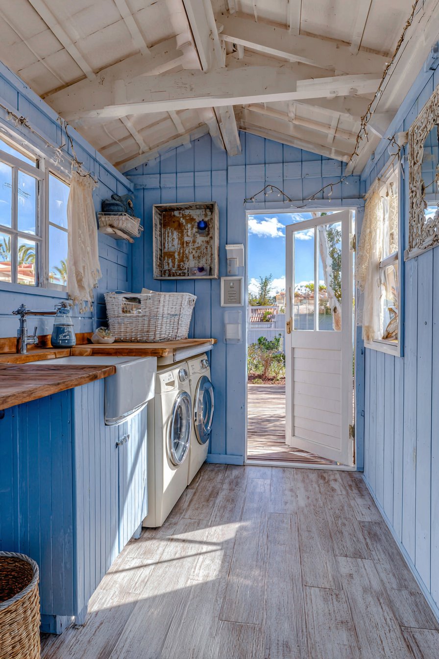 Converted Garden Shed Laundry Cottage