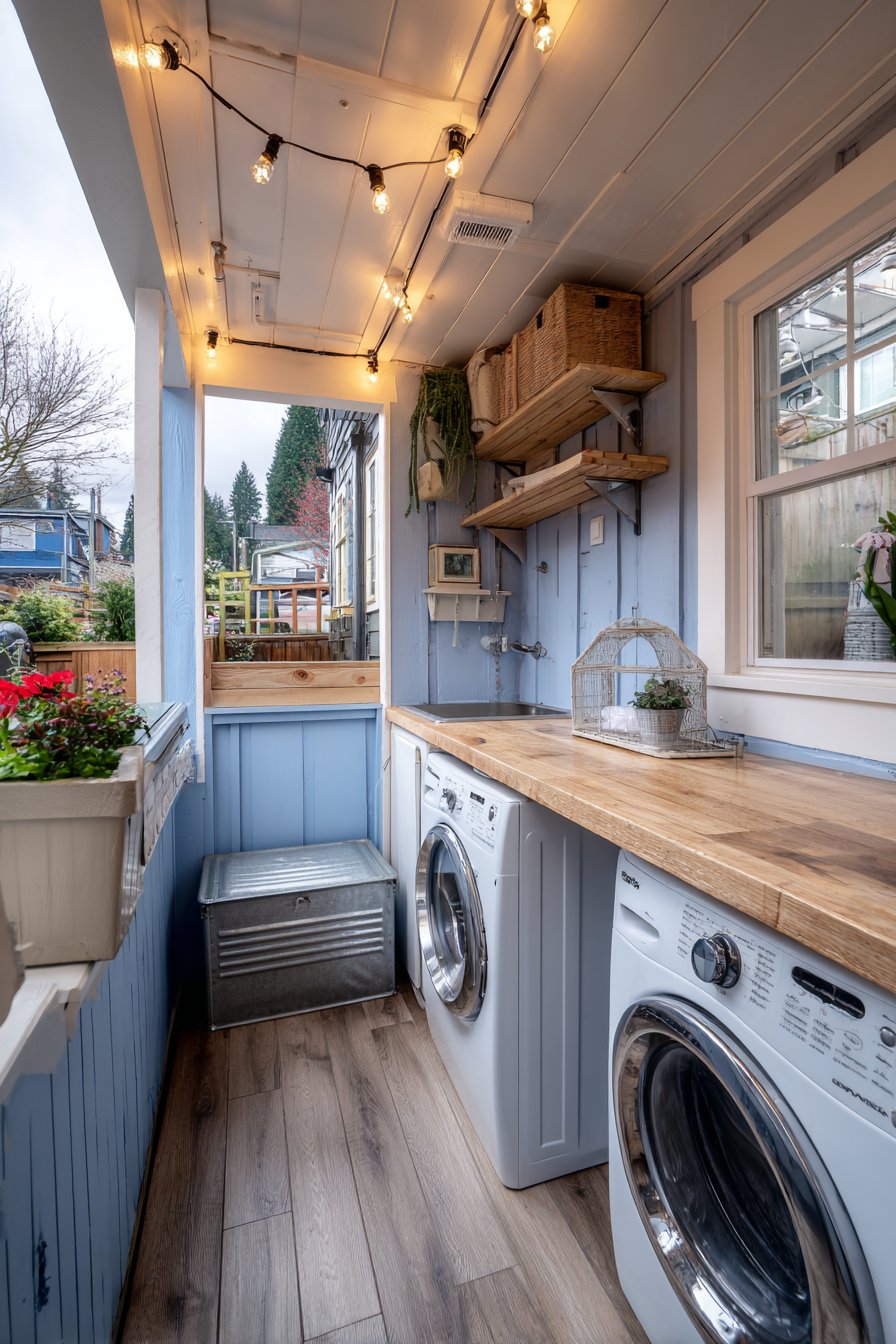 Converted Garden Shed Laundry Cottage