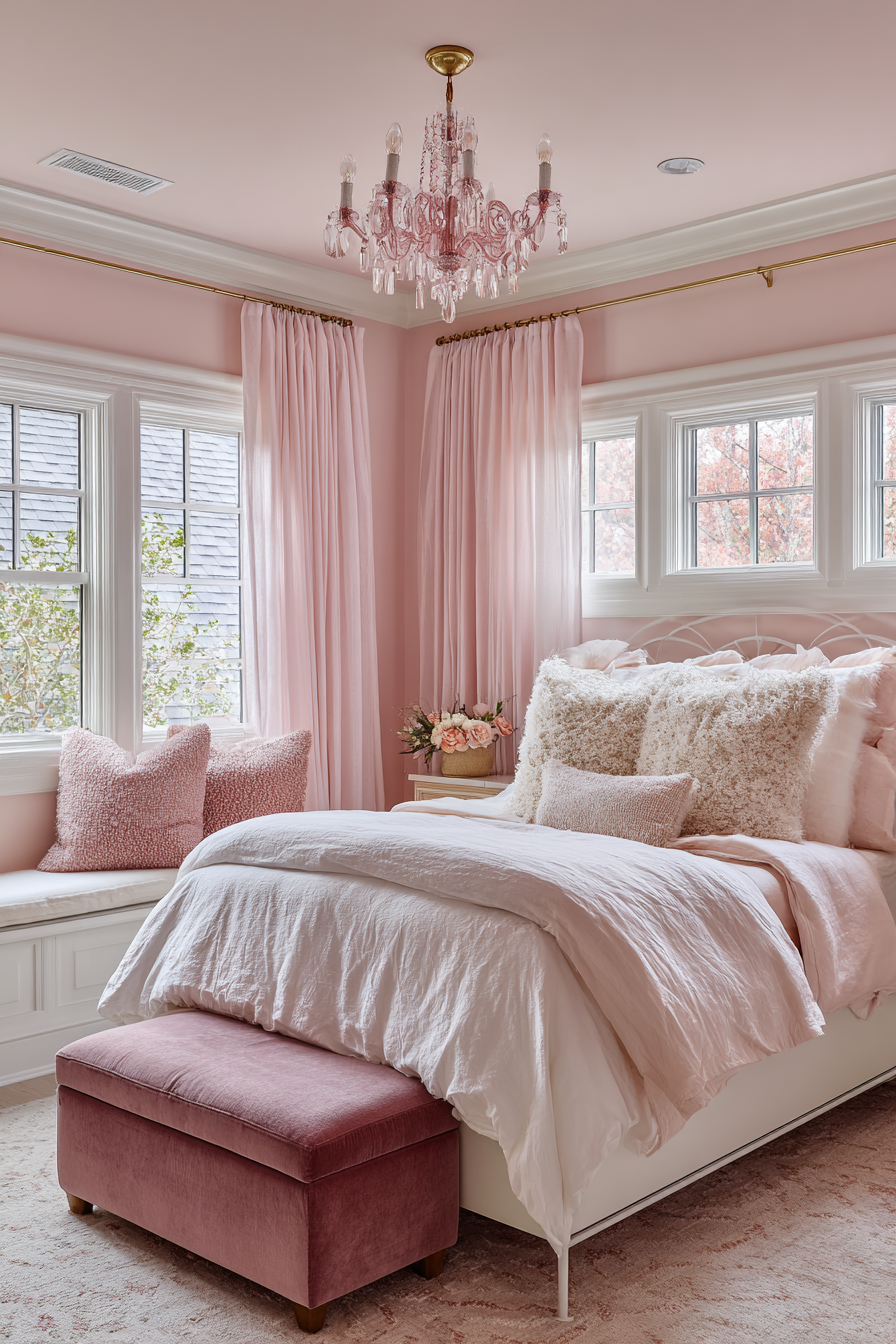 Millennial Pink Architectural Details