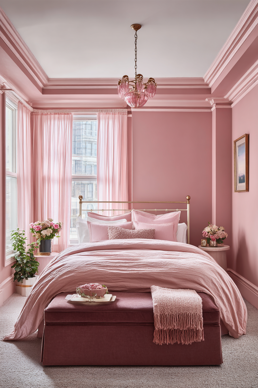 Millennial Pink Architectural Details