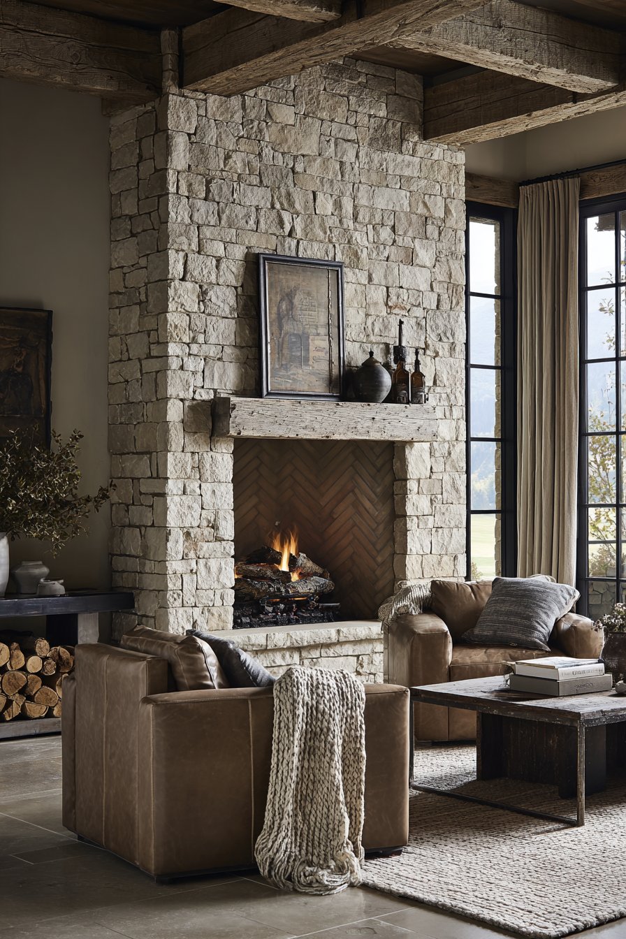Cozy Fireplace Focal Point