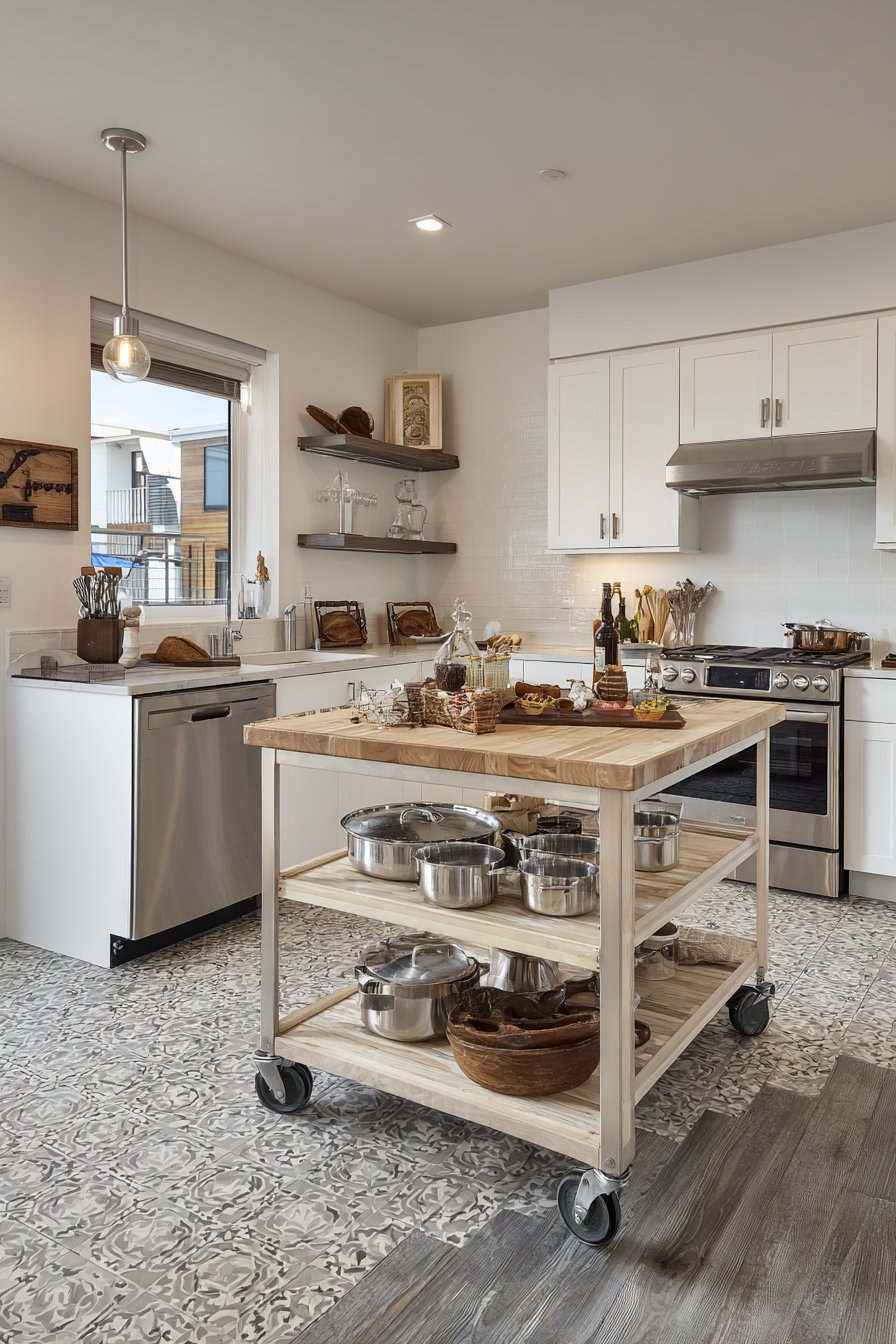 Mobile Kitchen Island for Ultimate Flexibility