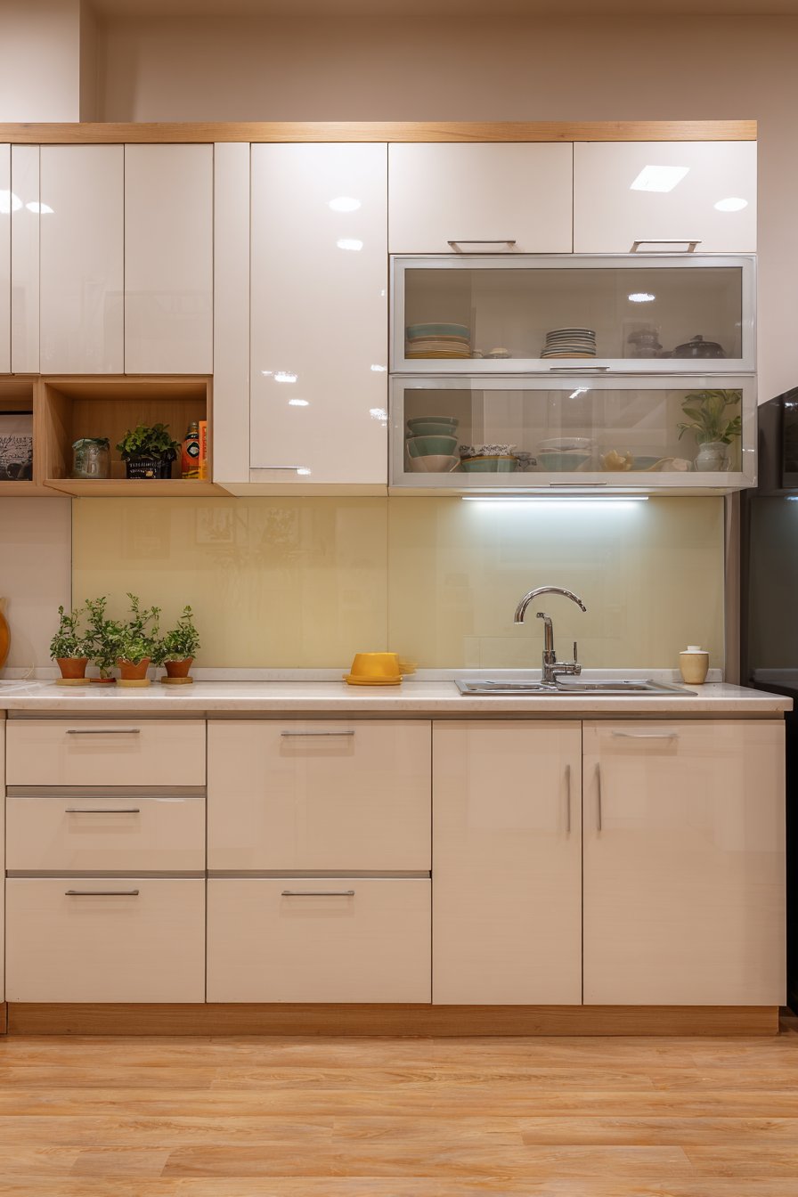 Contemporary Cream Seamless Integration