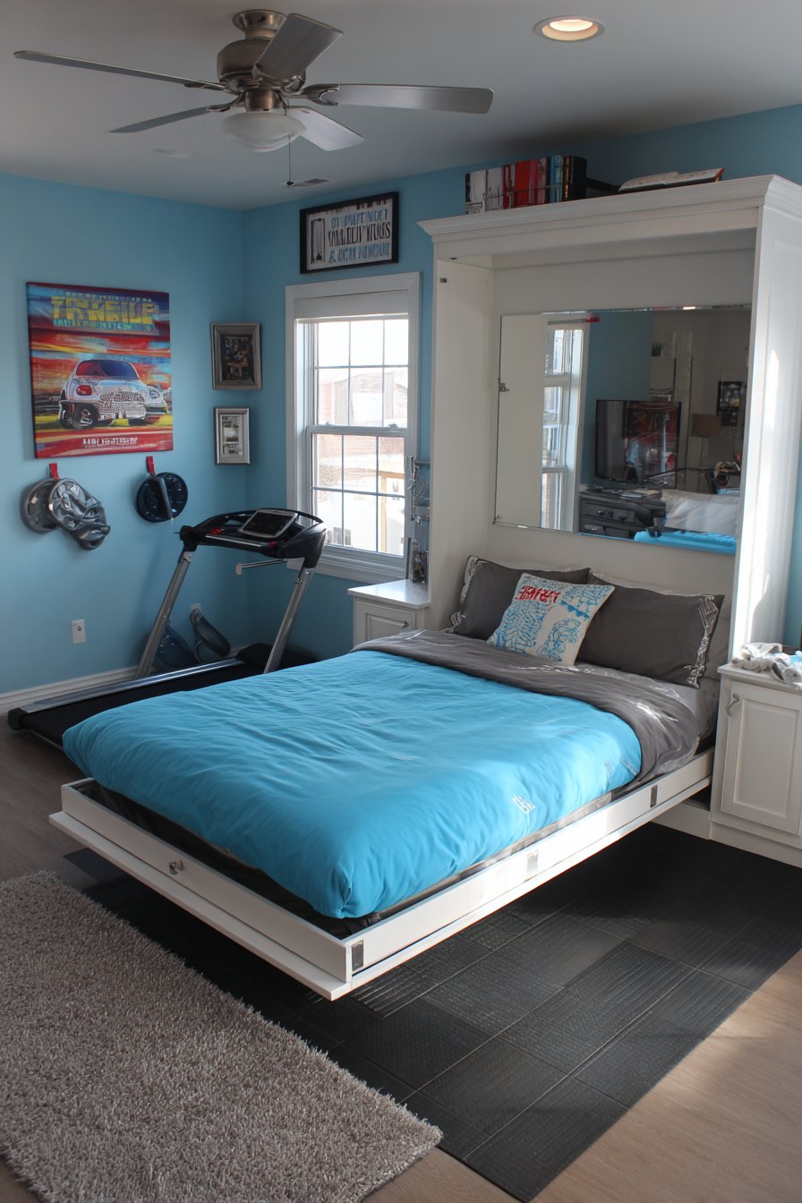 Creative Craft Room with Guest Accommodations