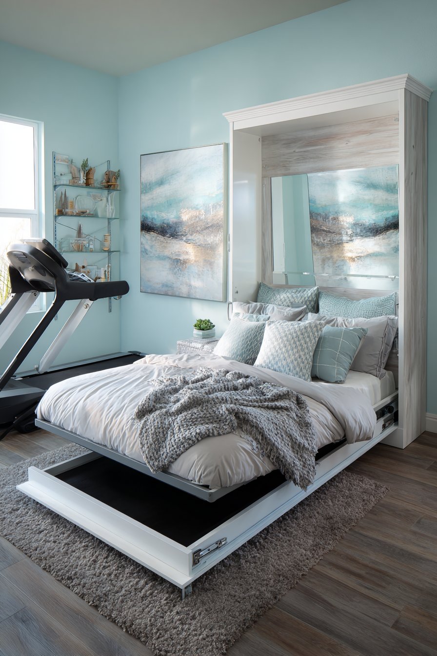 Creative Craft Room with Guest Accommodations