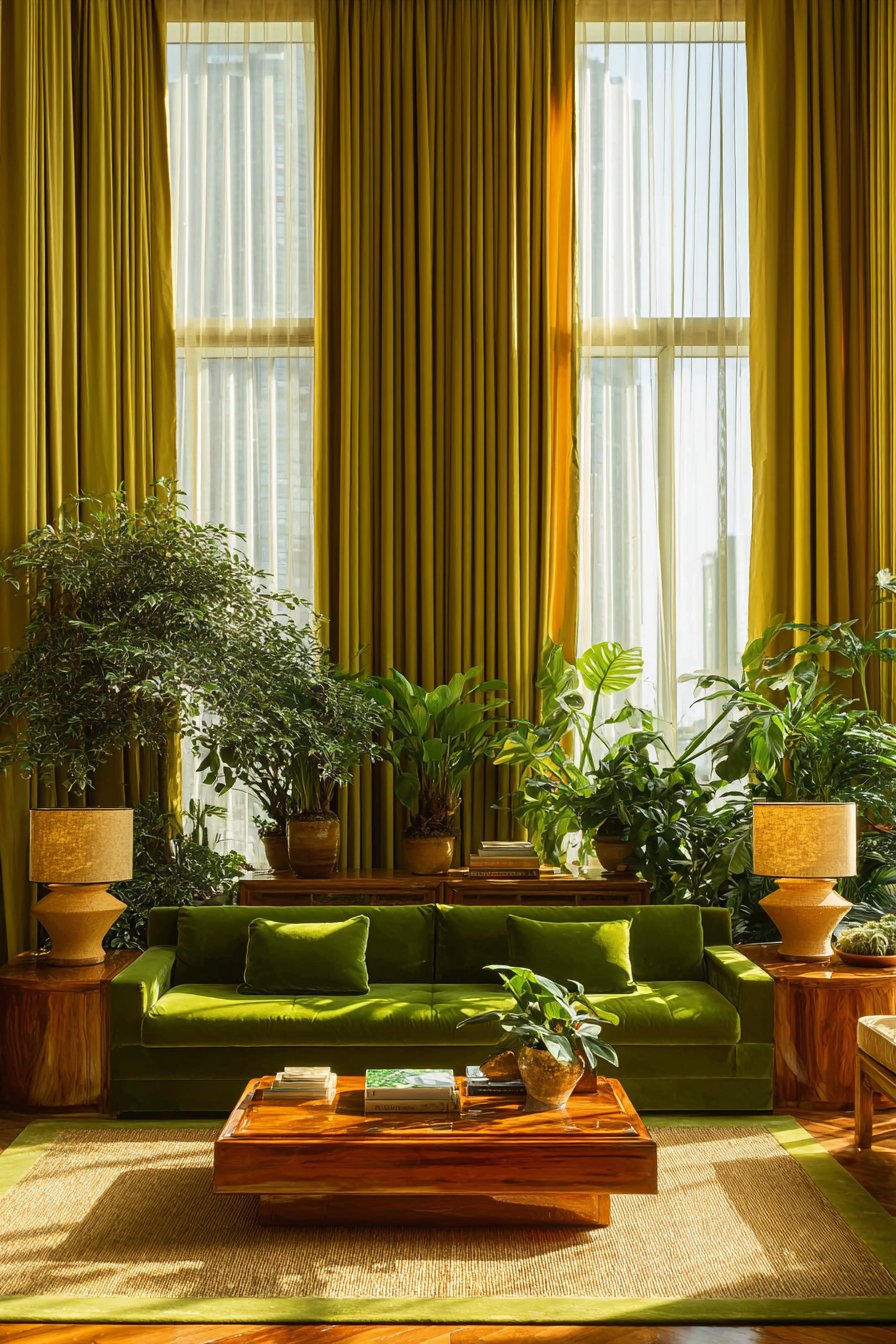 Sophisticated Floor-to-Ceiling Elegance