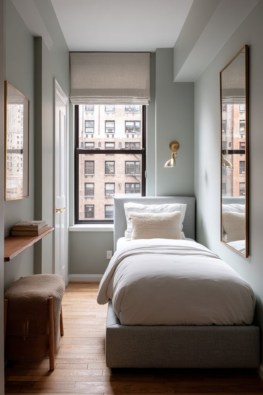 Corner Bed Diagonal Placement