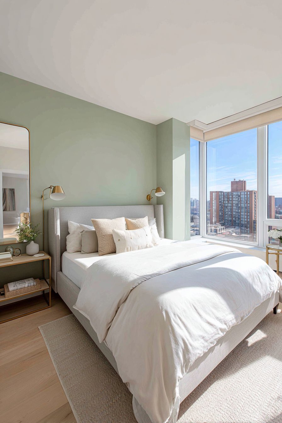 Corner Bed Diagonal Placement