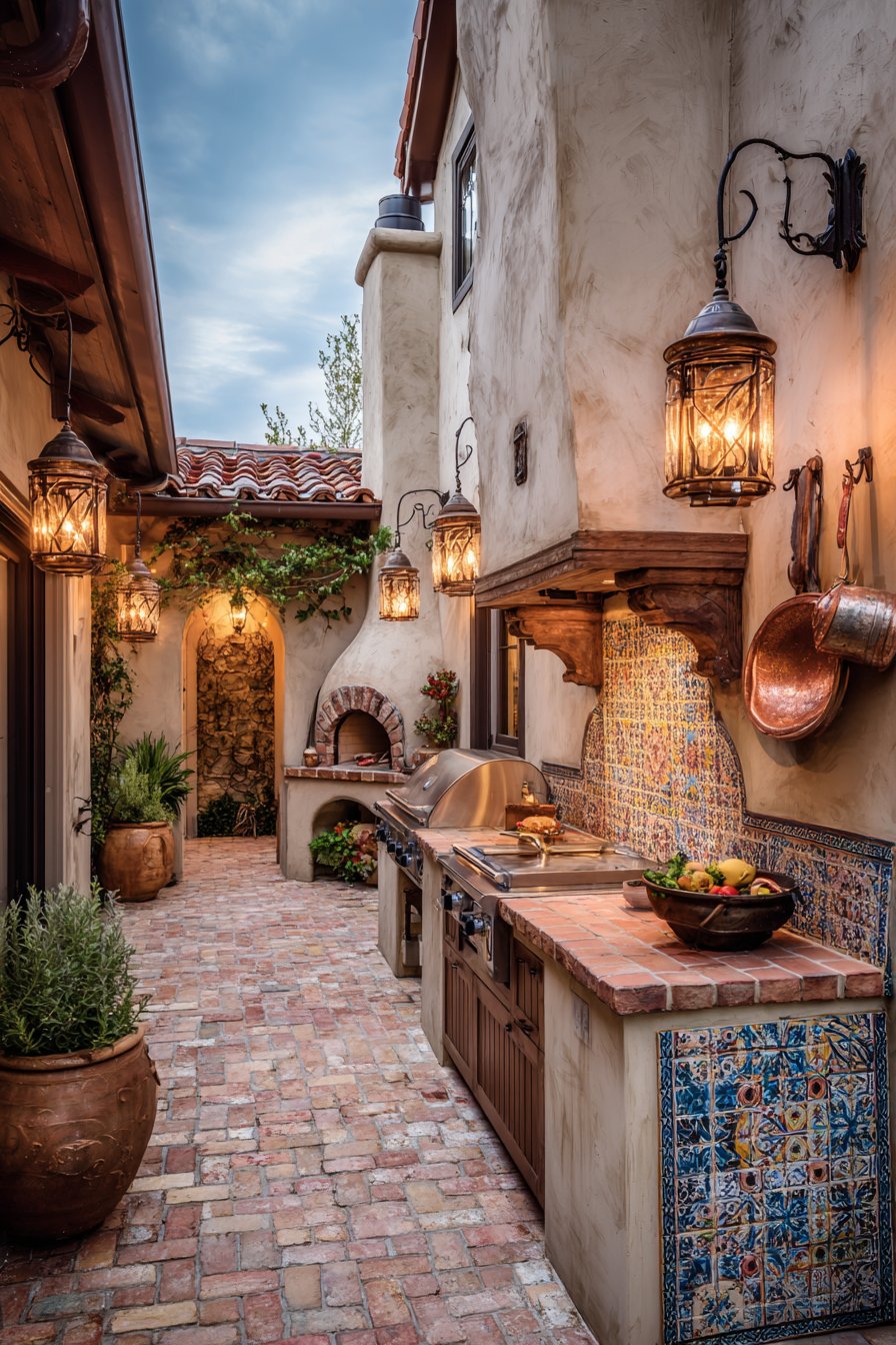 Mediterranean Stucco and Terracotta