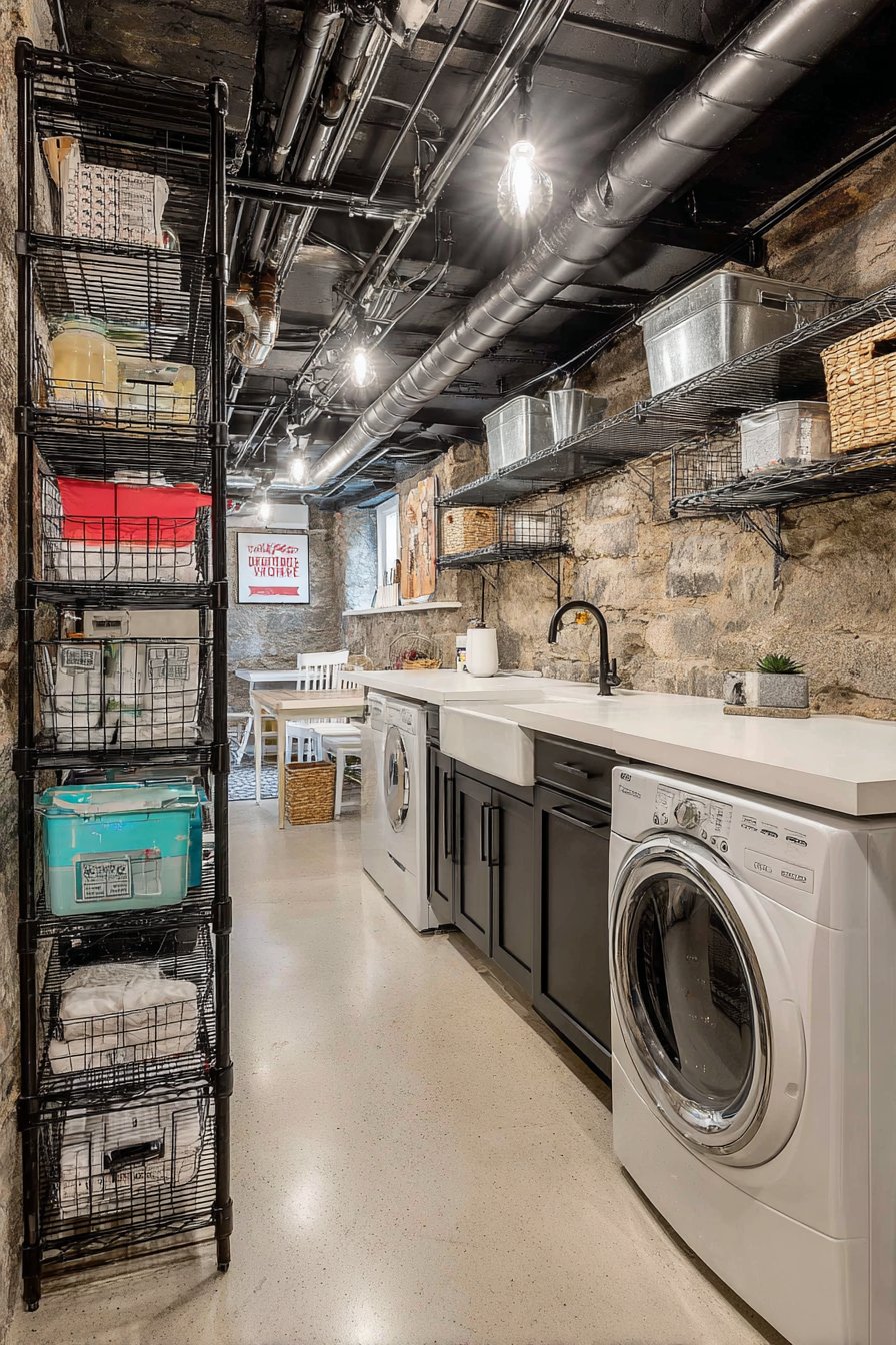 Industrial Metal and Vintage Character