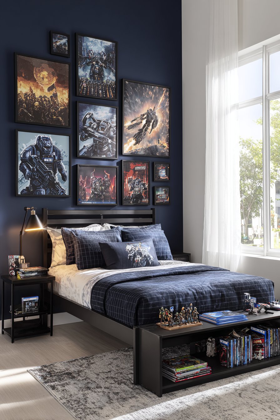 Gaming Art Gallery Wall Display