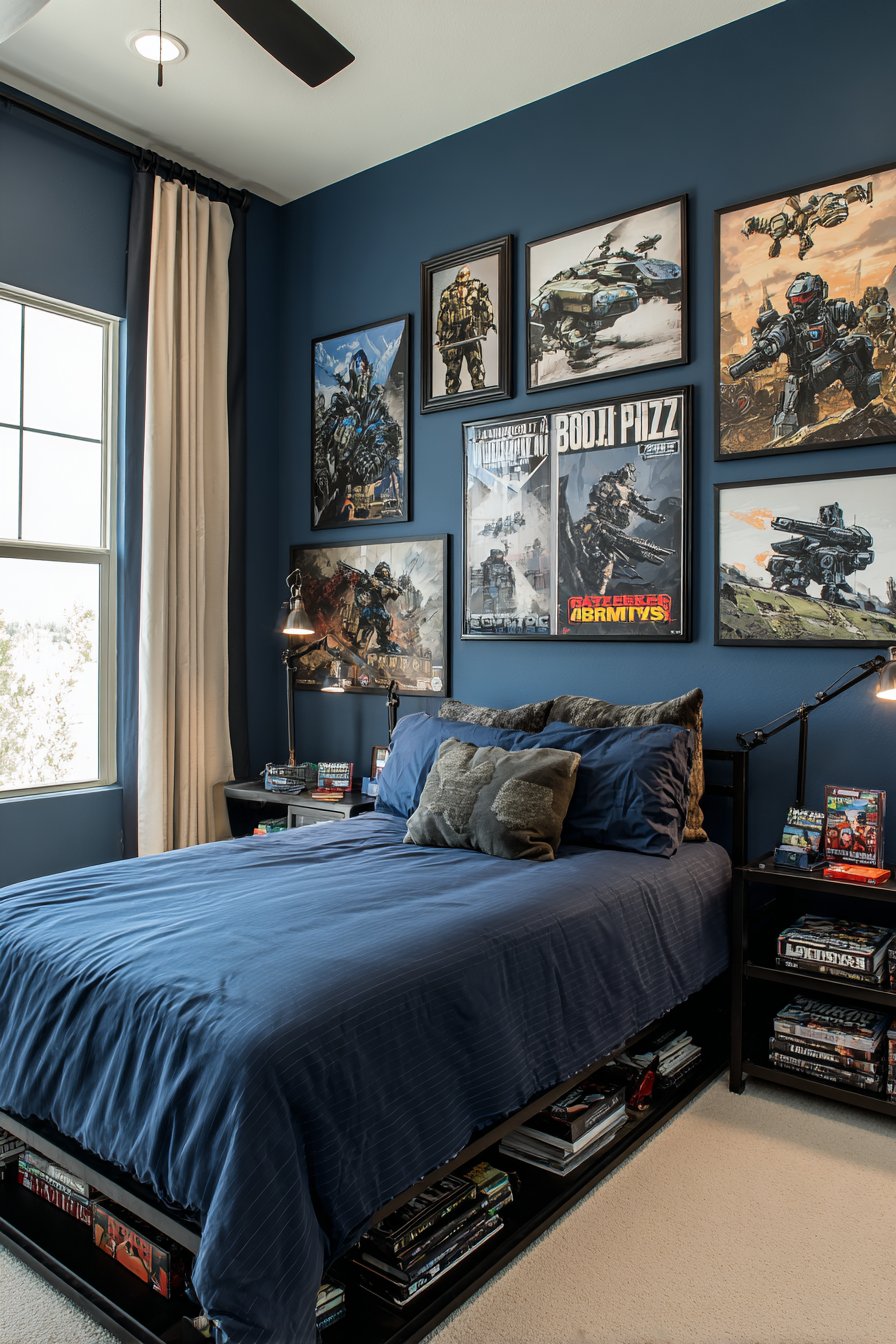 Gaming Art Gallery Wall Display