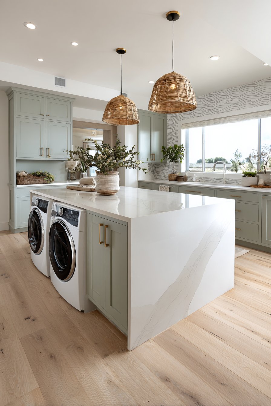 Luxurious Island Workspace