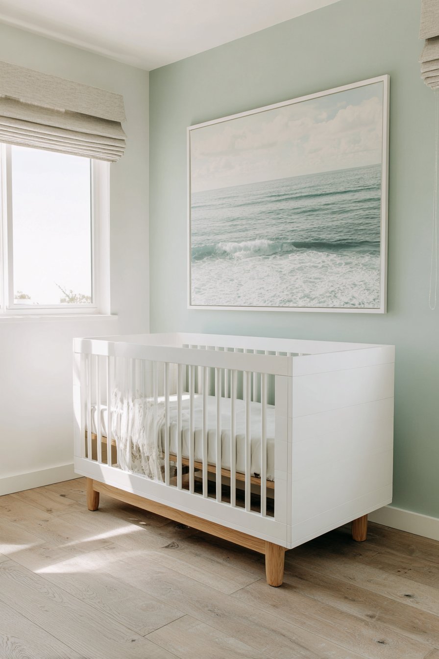 Minimalist Seafoam Retreat