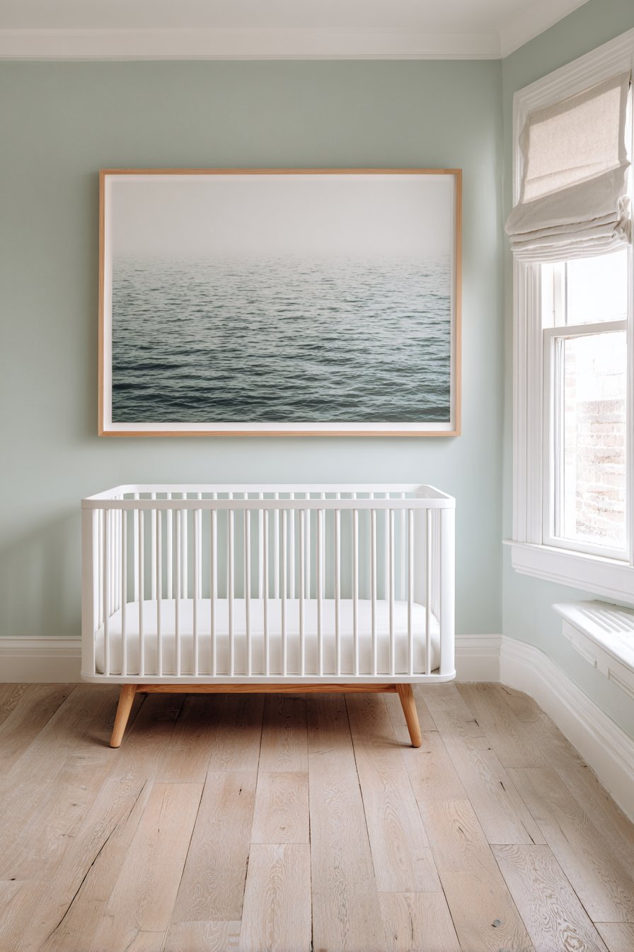 Minimalist Seafoam Retreat