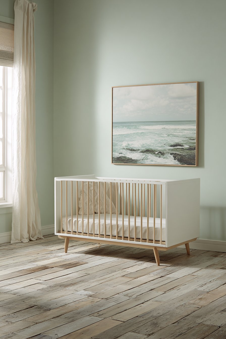 Minimalist Seafoam Retreat