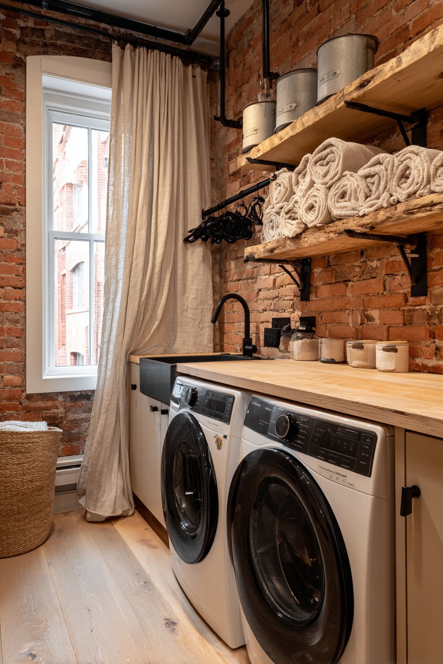 Industrial Corner with Creative Geometry