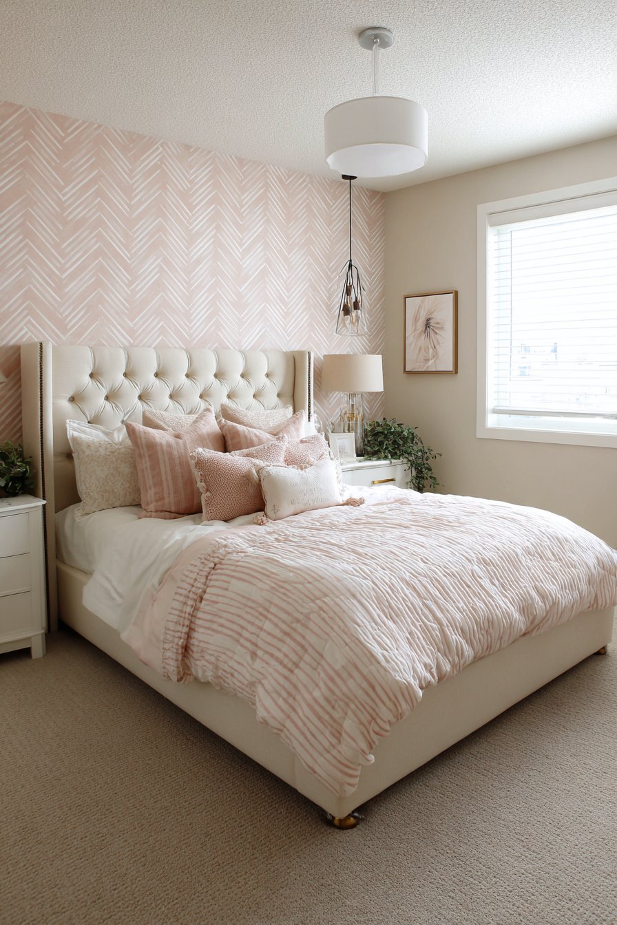 Trendy Geometric Statement Wall