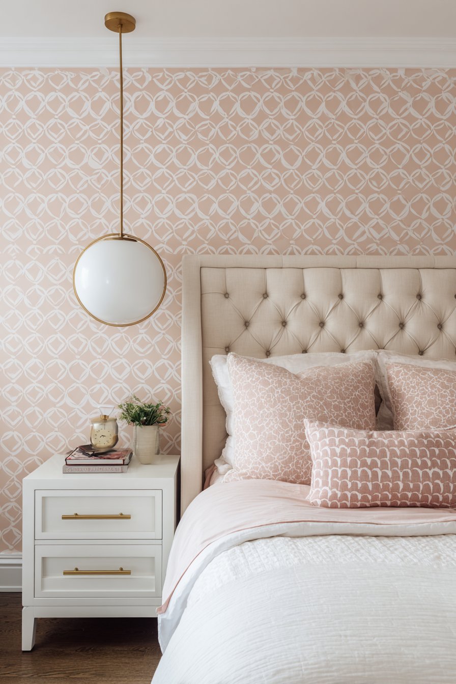 Trendy Geometric Statement Wall