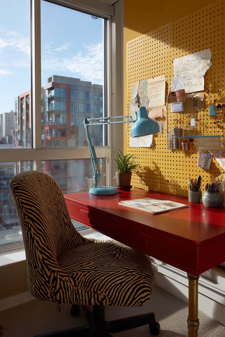 Reclaimed Door Desk Workspace Wonder