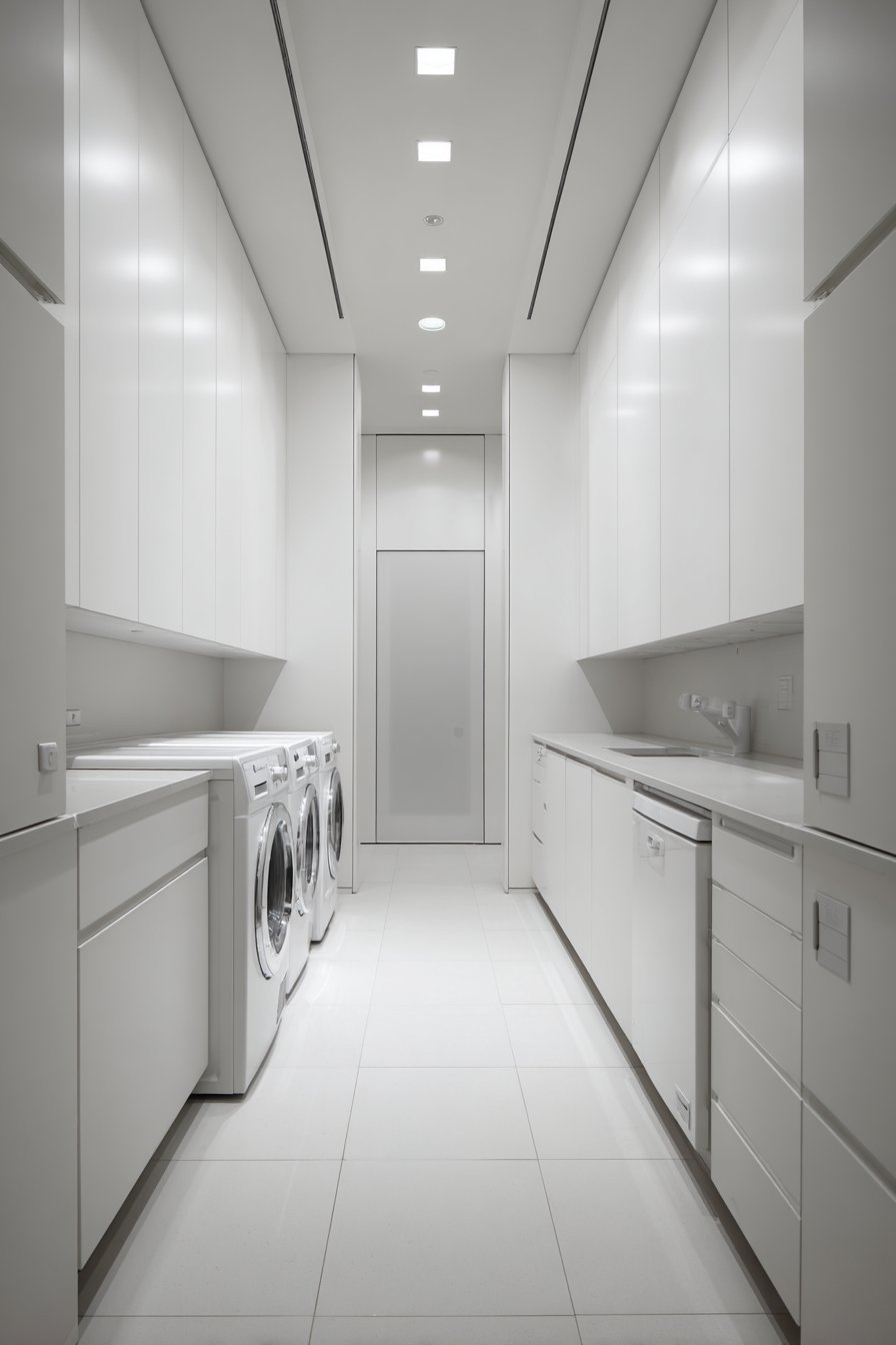 Minimalist White Serenity