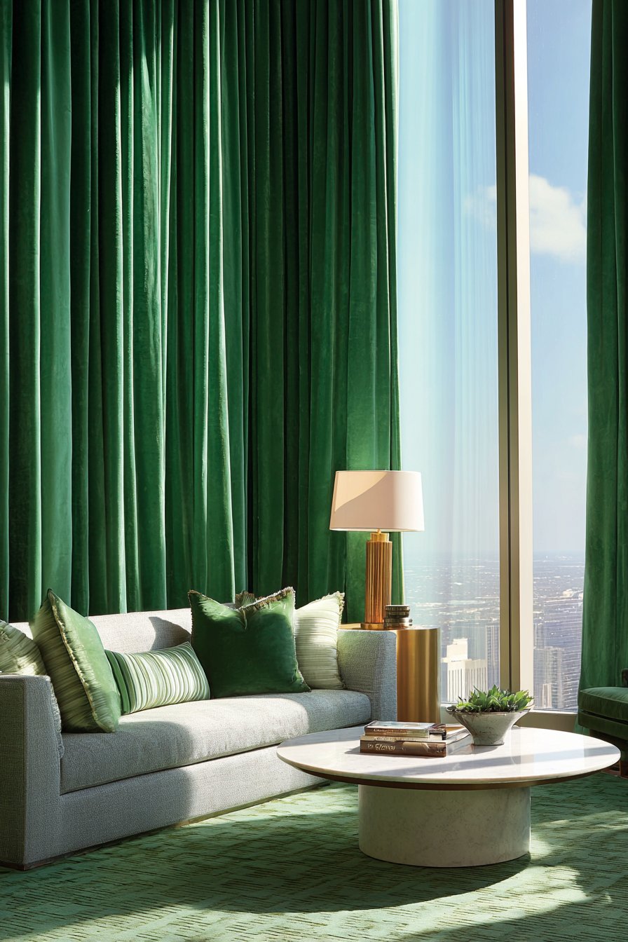 Emerald Curtain Luxury