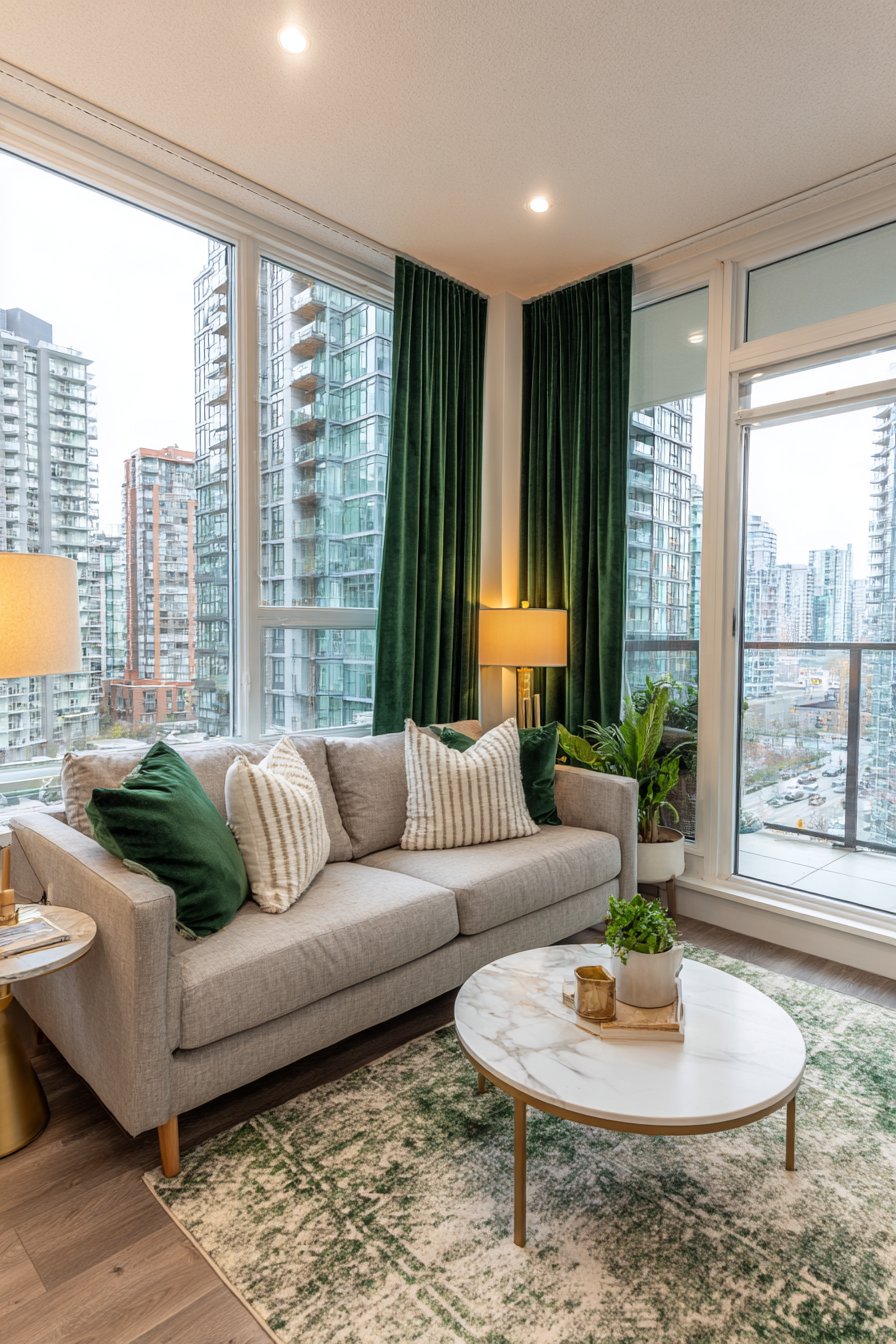 Emerald Curtain Luxury