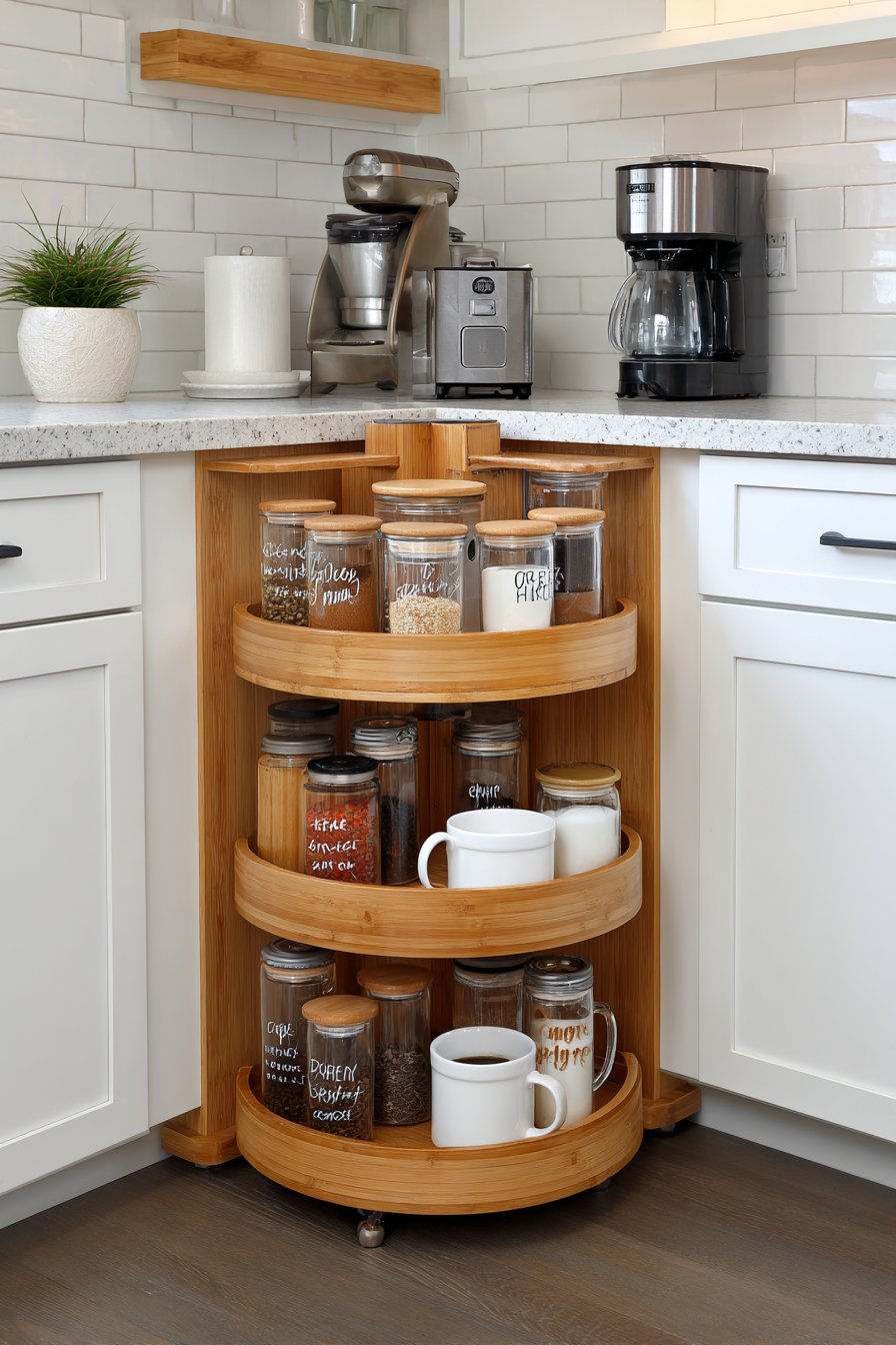 Bamboo Corner Carousel Solution