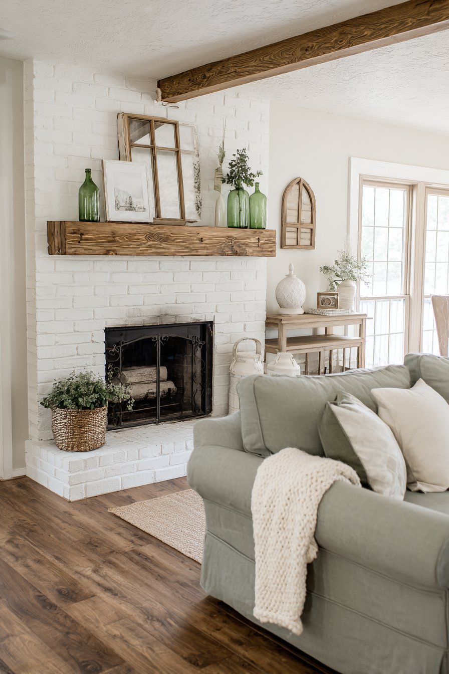 Cozy Fireplace Gathering Space