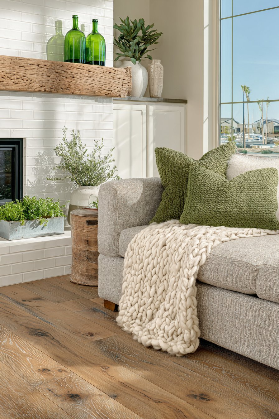 Cozy Fireplace Gathering Space