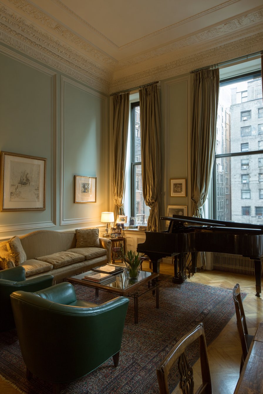 Grand Piano Musical Centerpiece