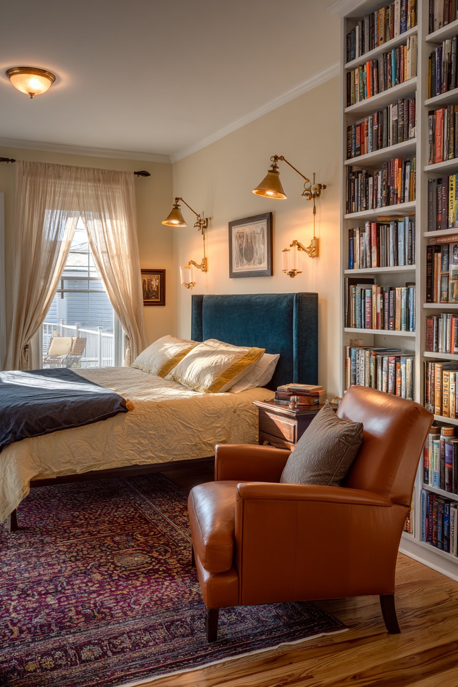 Literary Reading Library for Book Lovers