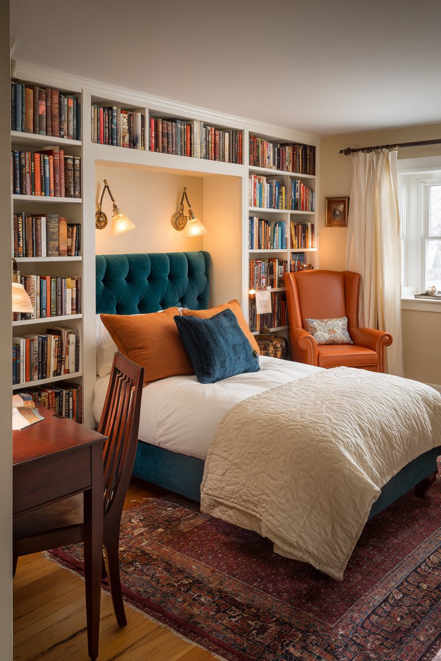 Literary Reading Library for Book Lovers