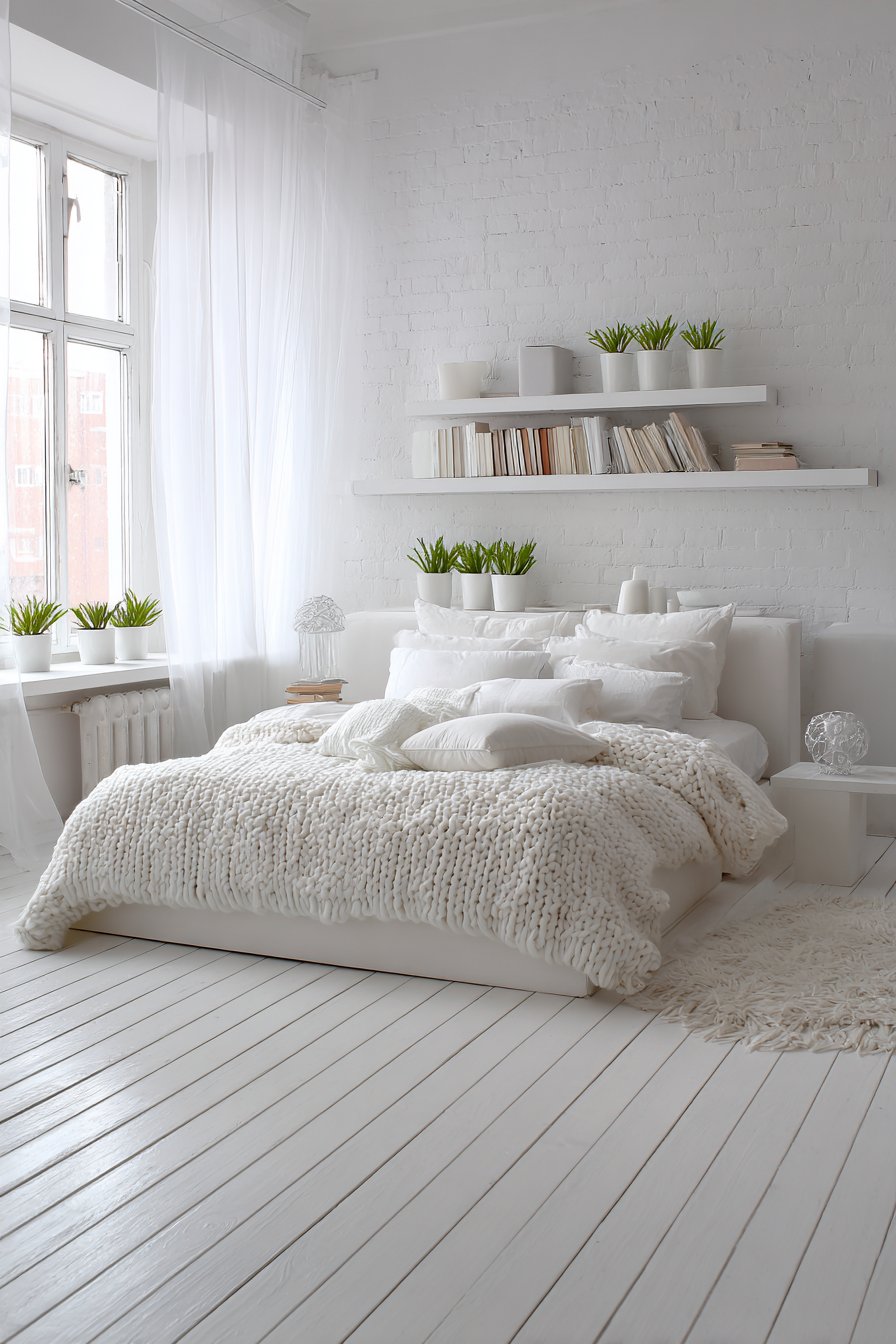 Monochromatic White Color Scheme