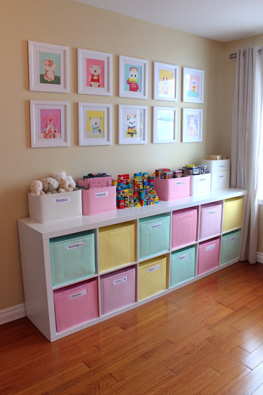 Modular Storage Wall