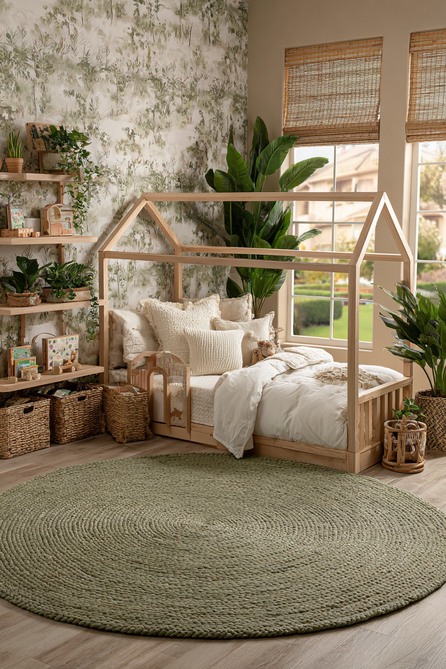 Woodland Wonderland with Muted Watercolor Creatures