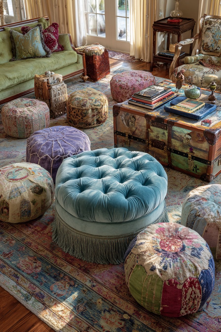 Jewel-Tone Velvet Bohemian Gathering