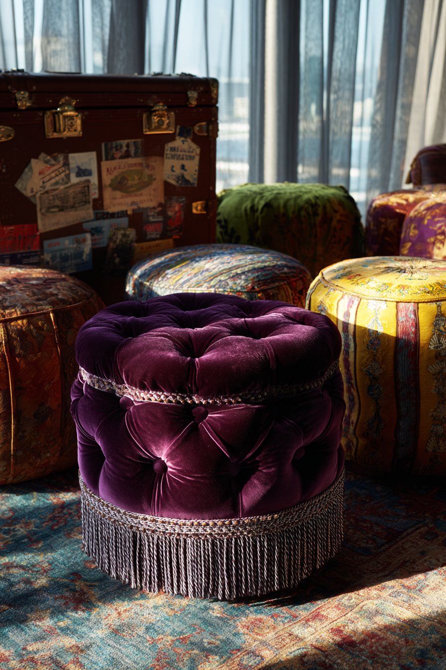 Jewel-Tone Velvet Bohemian Gathering