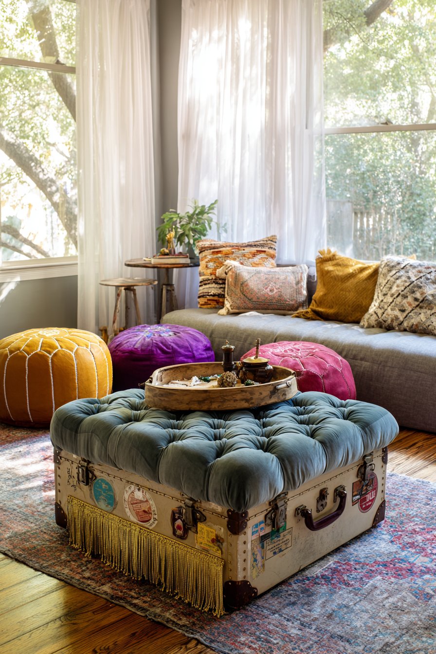 Jewel-Tone Velvet Bohemian Gathering