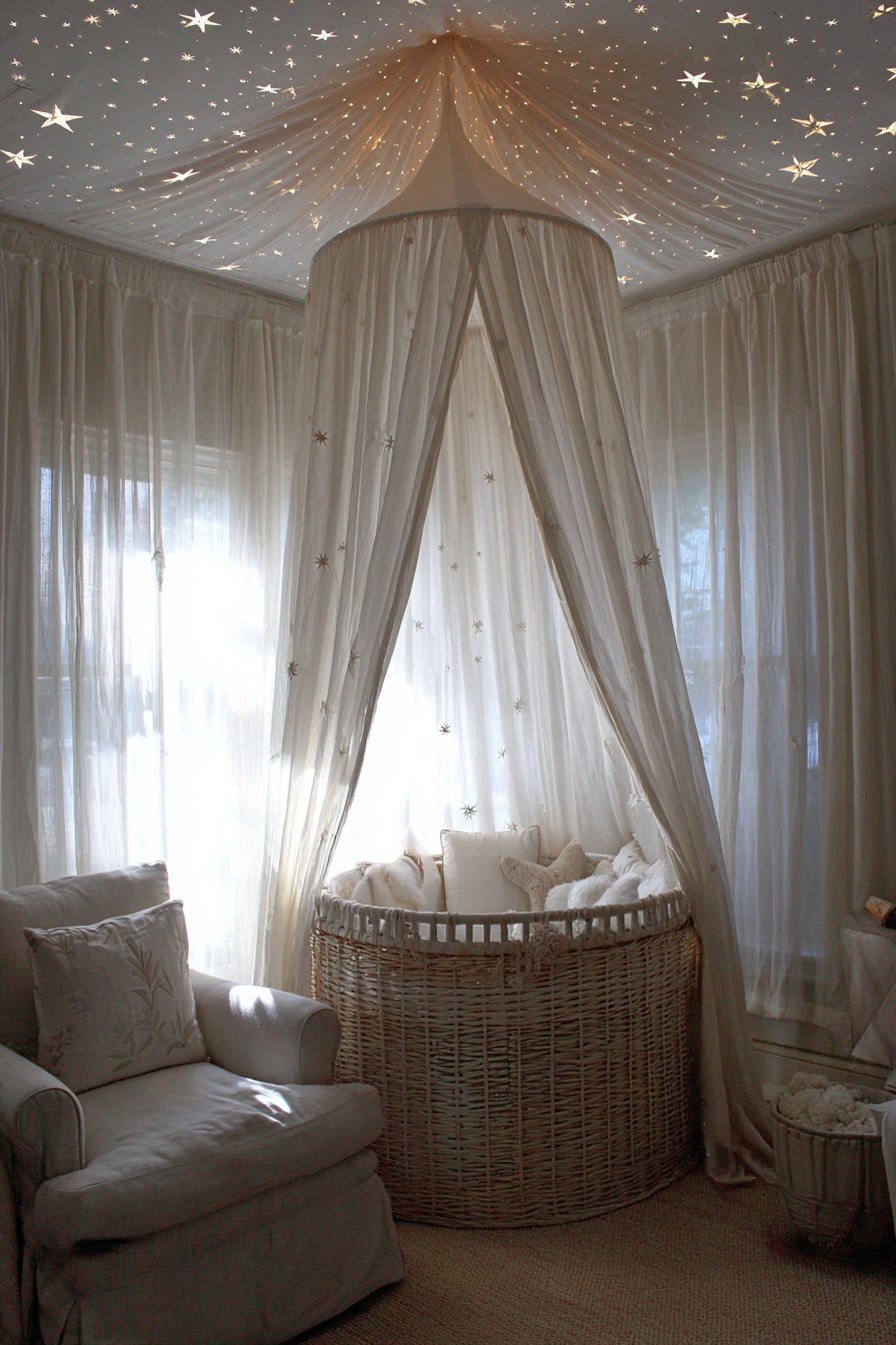 Romantic Canopy Sleeping Zone