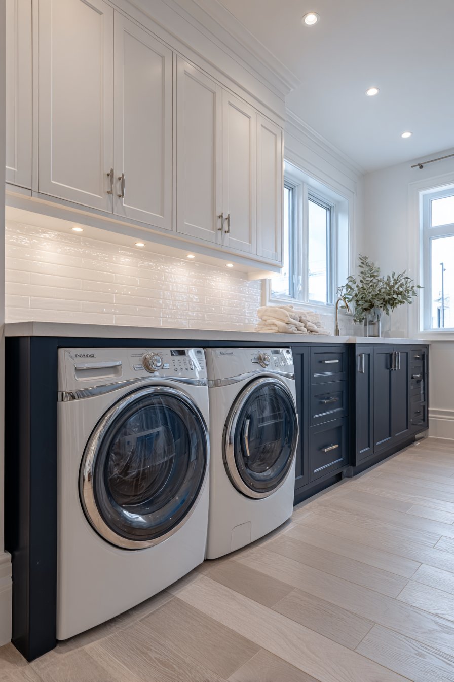 Extended Counter with Subway Tile