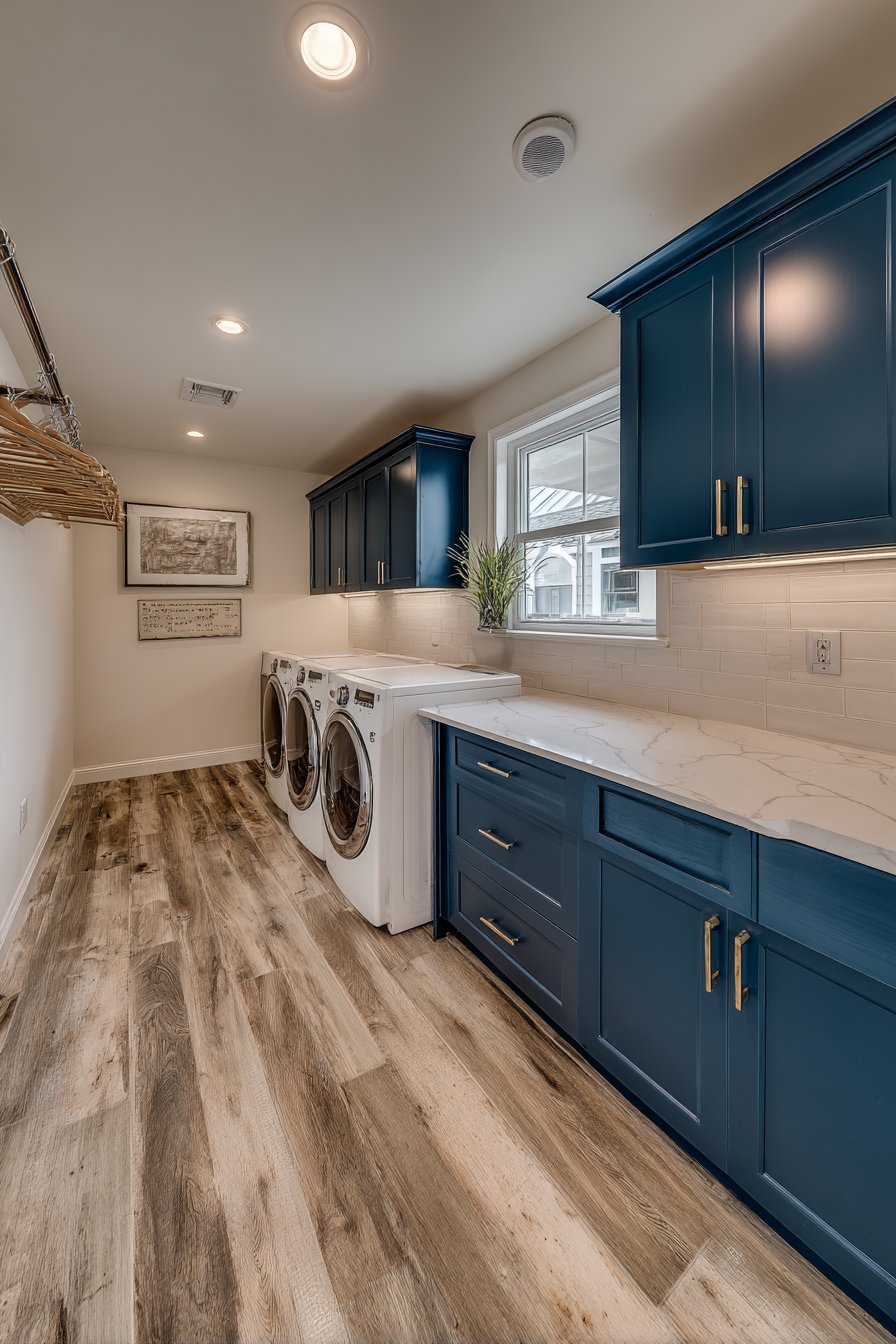 Extended Counter with Subway Tile