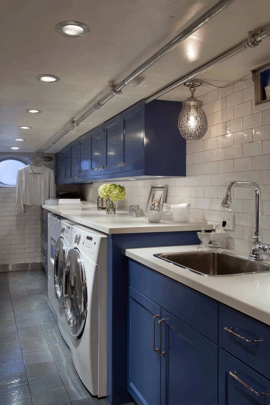 Extended Counter with Subway Tile