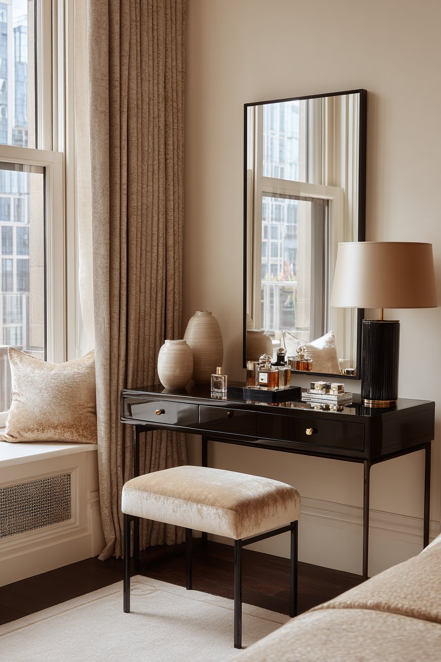 Modern Vanity Dressing Area