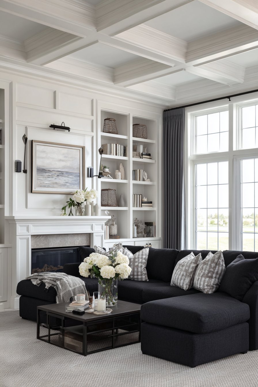 Transitional Sectional Comfort