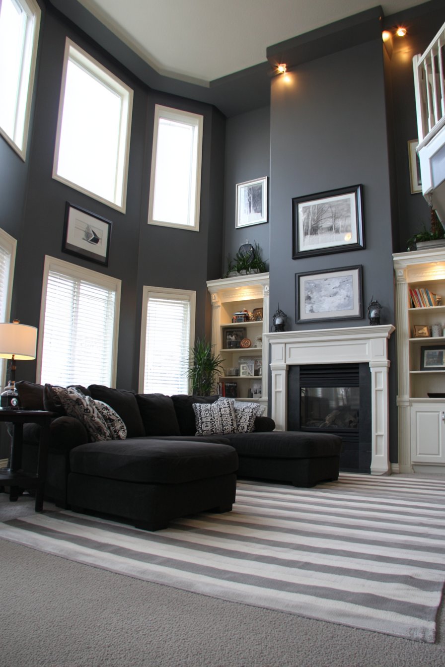 Transitional Sectional Comfort