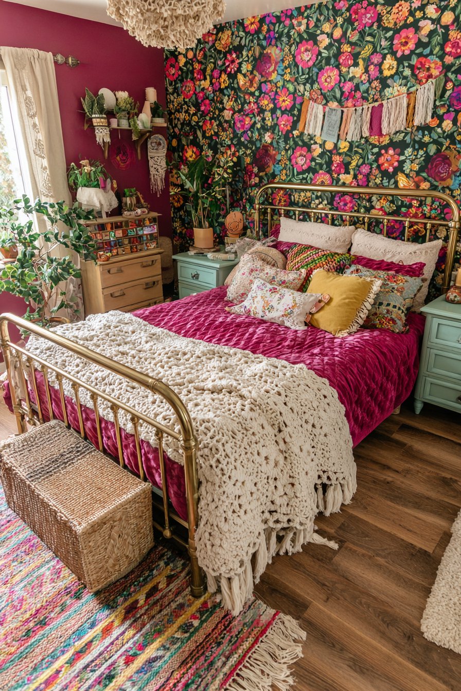  Vibrant Jewel-Toned Pattern Mixing