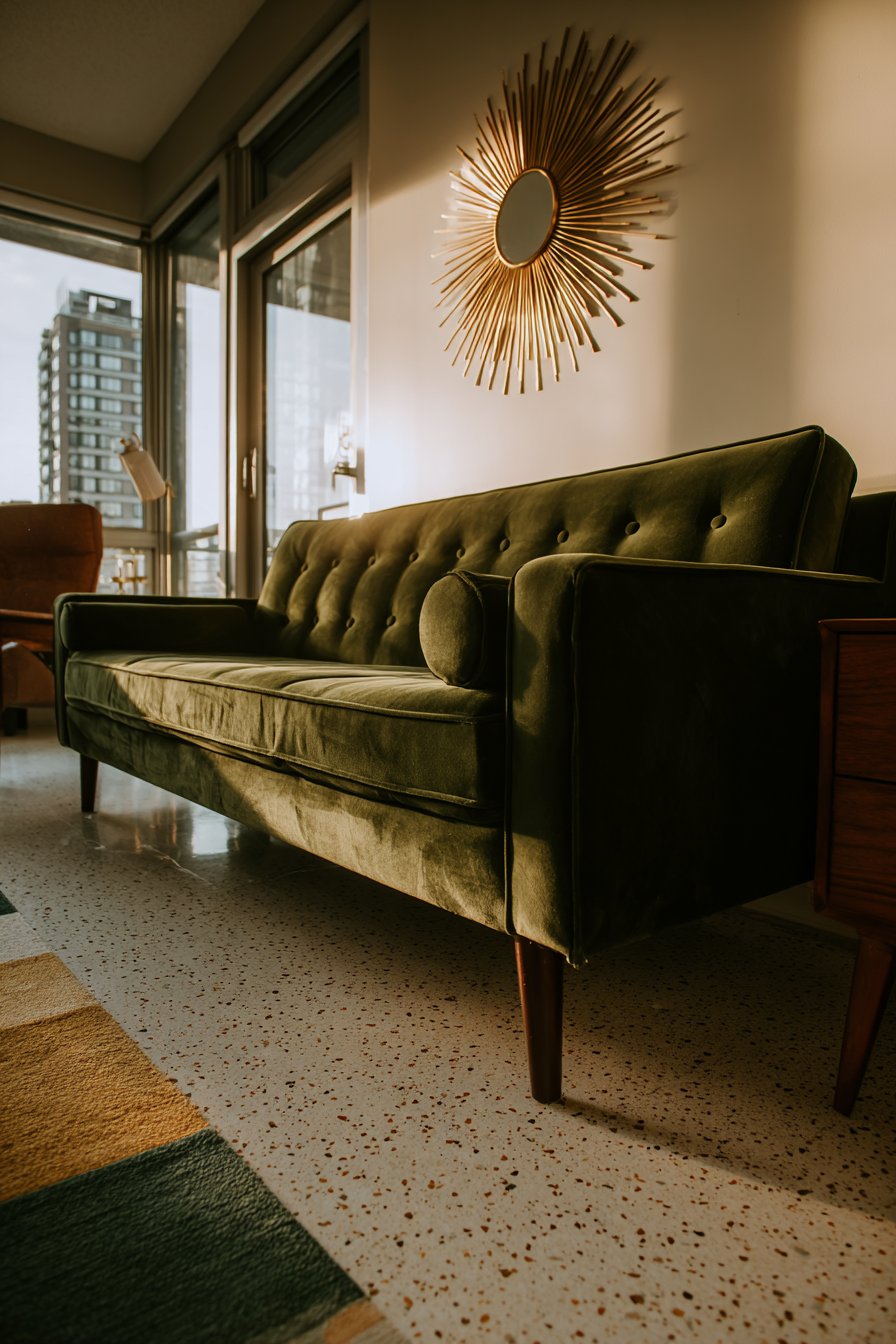 Mid-Century Modern Jewel Tone